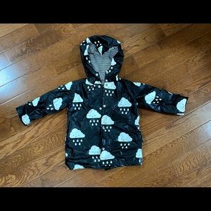 Whistle and Flute Kawaii Rain Jacket 3-4T